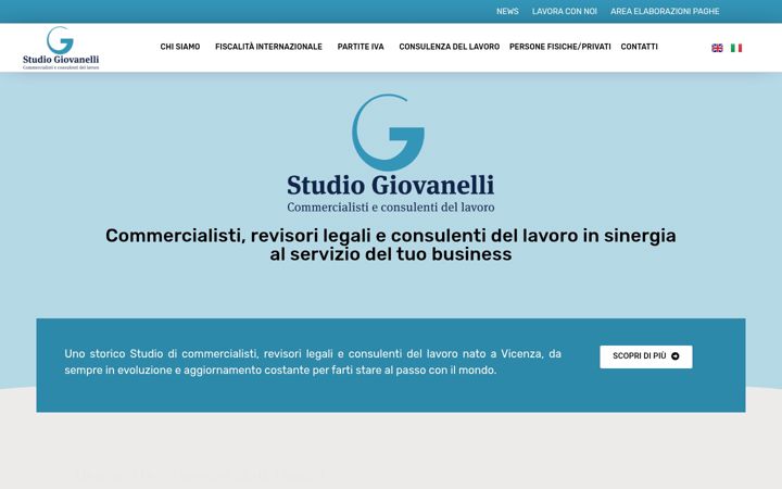 Screenshot di studiogiovanelli.it