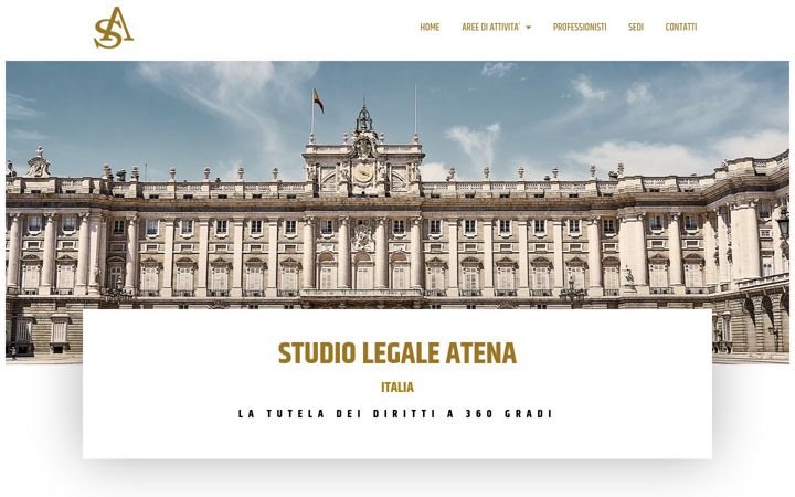 Kuvakaappaus sivustosta studiolegaleatena.com