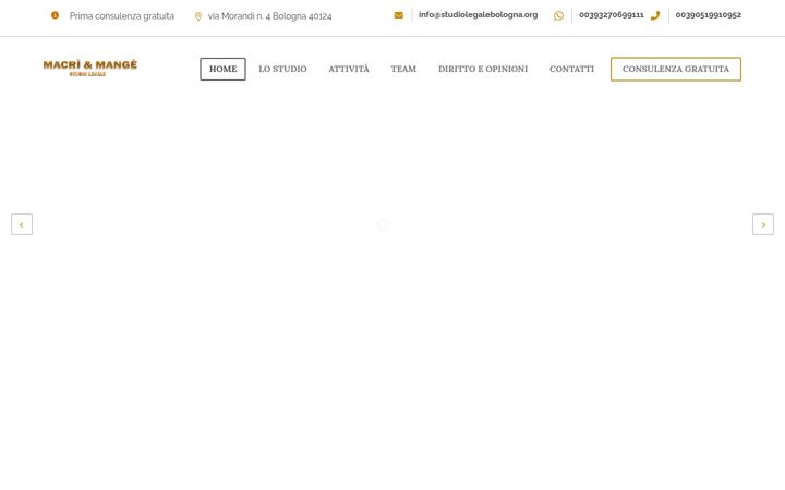 Skærmbillede af studiolegalebologna.org