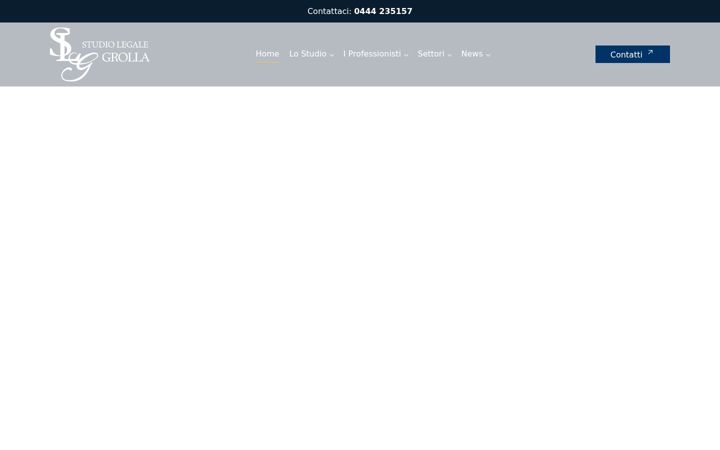 Screenshot of studiolegalegrolla.com