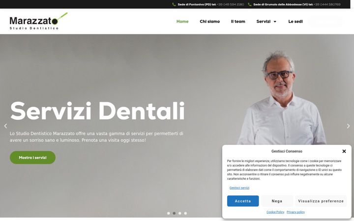 Zrzut ekranu studiomarazzato.it