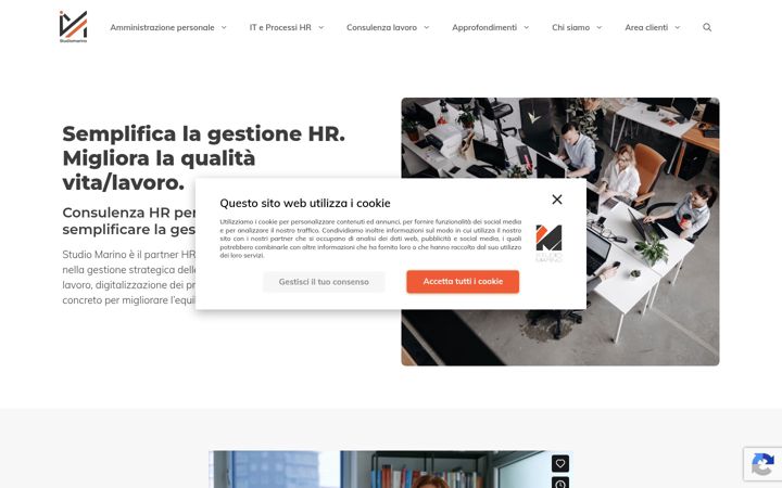 Screenshot von studiomarinosrl.com