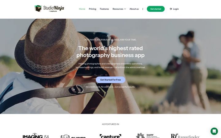 Snímek obrazovky studioninja.co