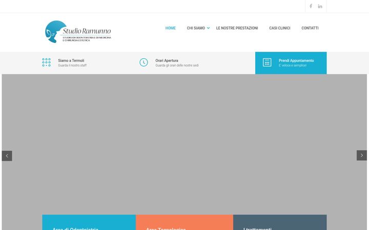Screenshot του studioramunno.it