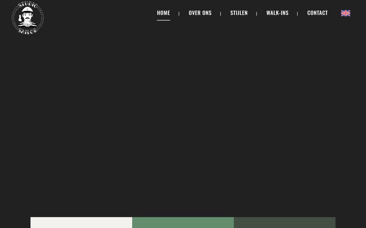 Screenshot van studiosailor.com