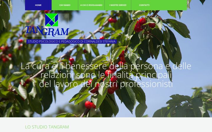 Captura de pantalla de studiotangramsenigallia.it