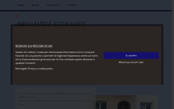 Screenshot of studioveterinariofaloppio.it