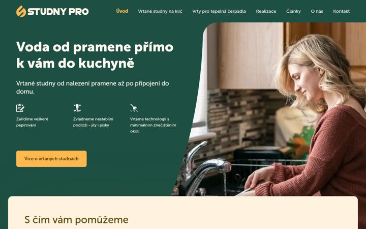 Screenshot of studnypro.cz