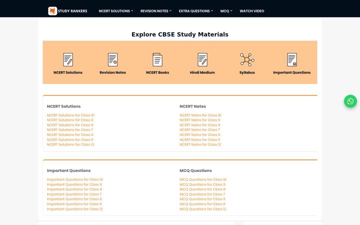 Skjámynd af studyrankers.com