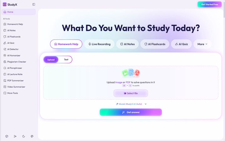 Екранна снимка на studyx.ai
