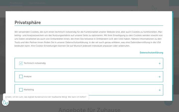 Screenshot of stww.at