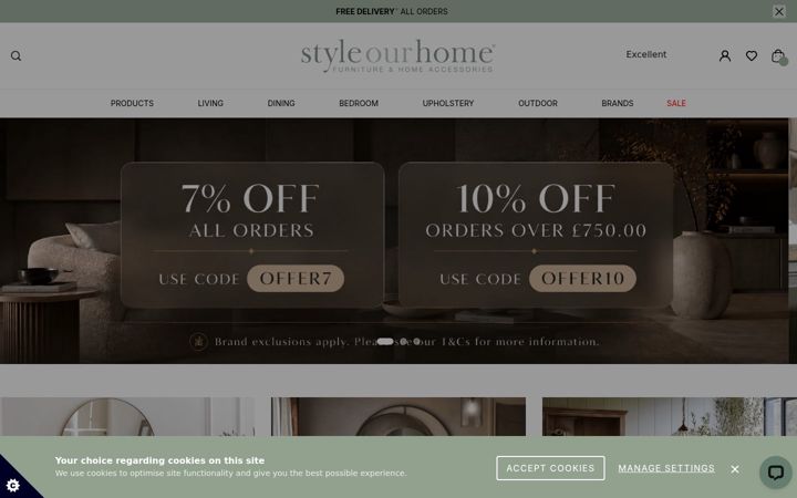 Screenshot of styleourhome.com