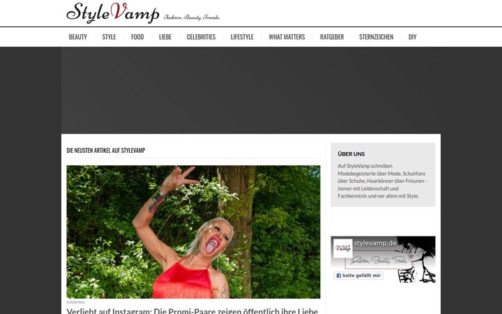 Screenshot of stylevamp.de