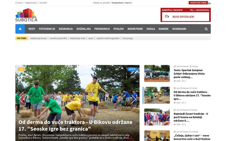 Screenshot of subotica.com