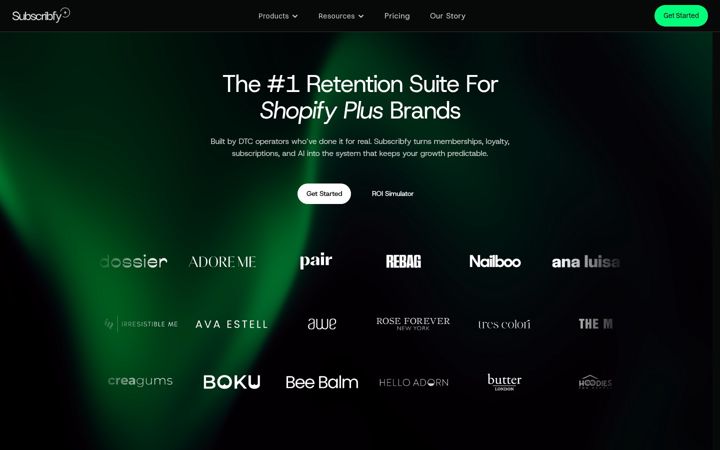Screenshot of subscribfy.com