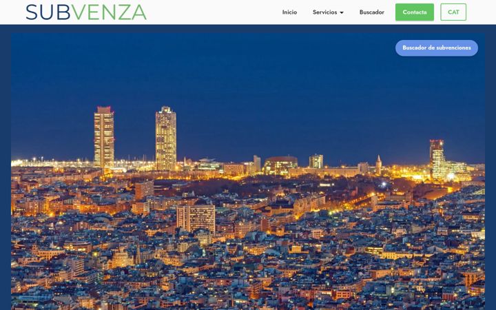 Screenshot of subvenza.com