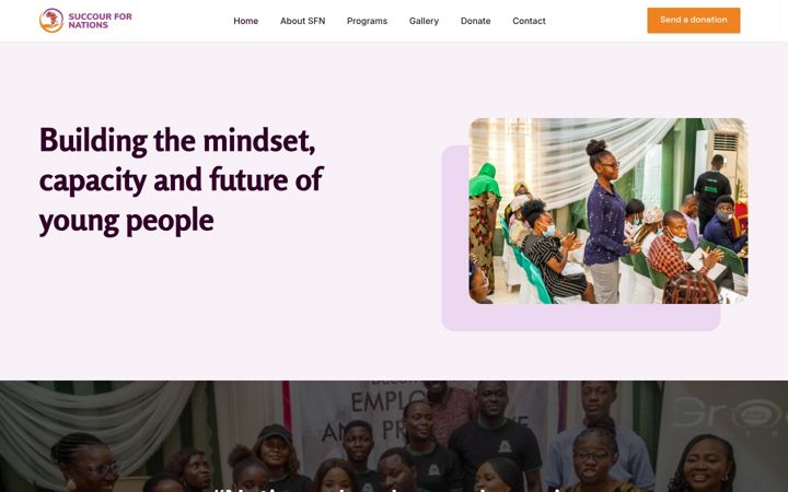 Képernyőkép: succourfornations.org