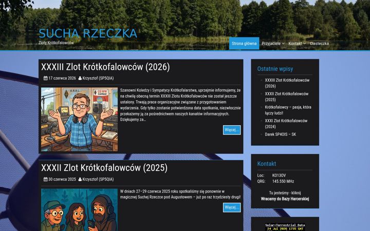 Screenshot of sucharzeczka.pl