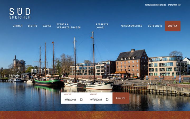 Screenshot of suedspeicher.de
