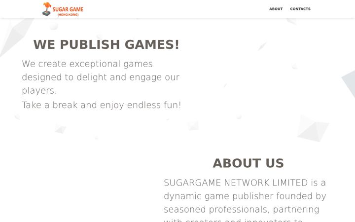 Screenshot of sugargame.hk