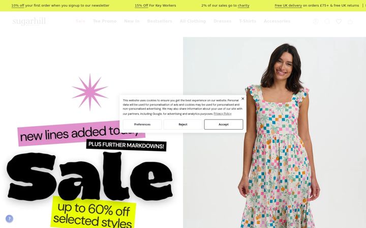 Screenshot of sugarhillbrighton.com