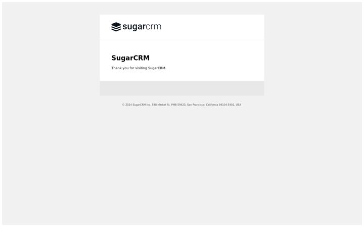 Screenshot von sugaropencloud.eu