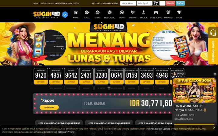 Screenshot of sugih4d.games