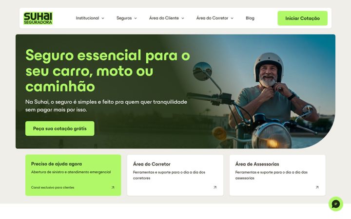 Screenshot of suhaiseguradora.com