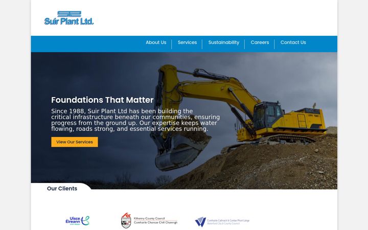Zrzut ekranu suirplantltd.ie