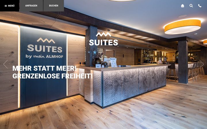 Screenshot of suites-nauders.at