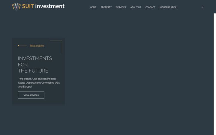 Screenshot von suitinvestment.com