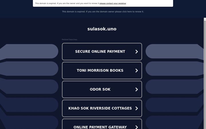 Screenshot of sulasokvid.xyz