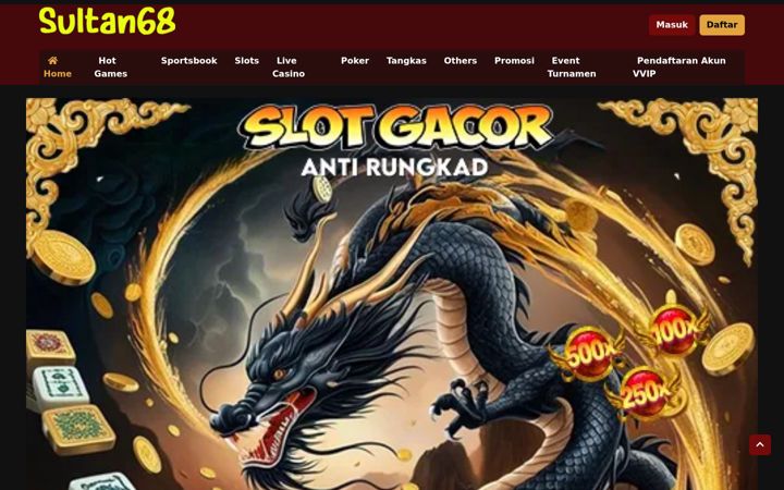 Screenshot of sultan68.com