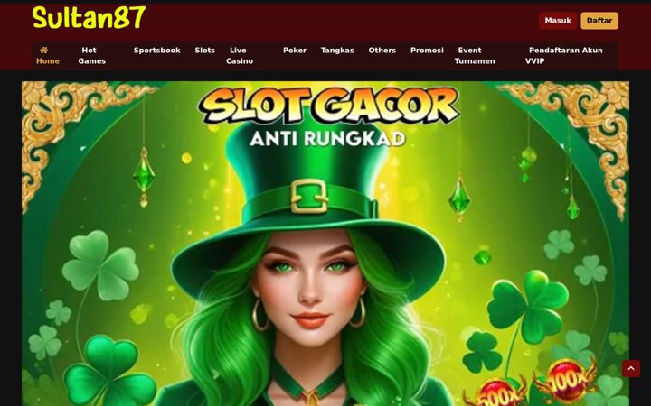 Ekrano kopija sultan87.com
