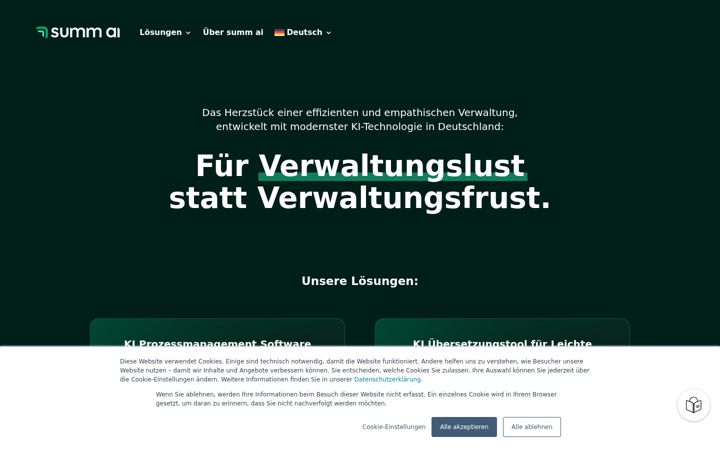 Ekrano kopija summ-ai.com