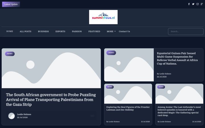 Screenshot του summitfocus.nl