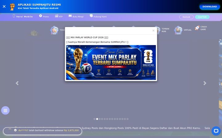 Screenshot of sumpahjtupus.xyz