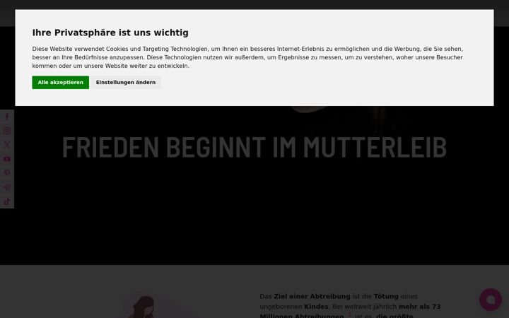 Screenshot von sundaysforlife.org