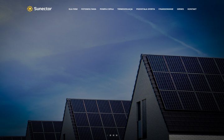 Screenshot of sunector.pl