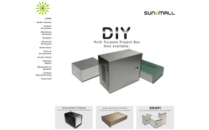Screenshot of sunemall.com