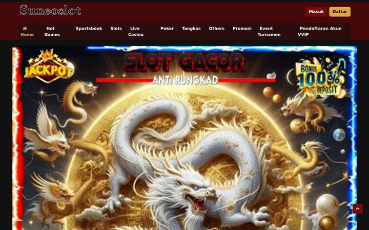Screenshot of suneoslot.net