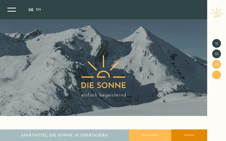 Screenshot of sunislife.at