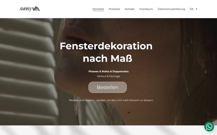 Screenshot του sunny-vh.de