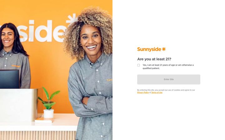 Screenshot of sunnyside.shop