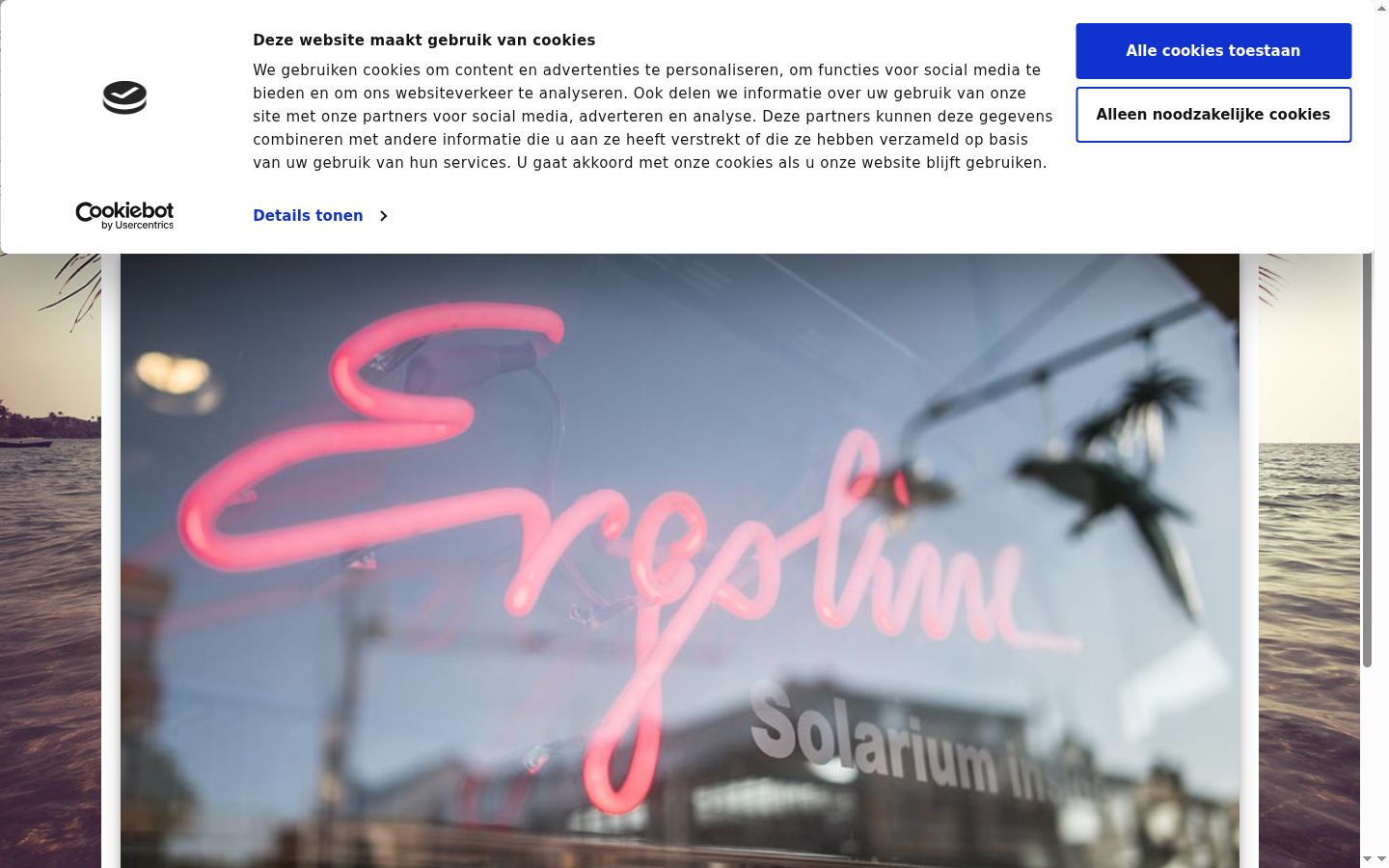 Screenshot tal-banner tal-kunsens muri qabel kwalunkwe interazzjoni
