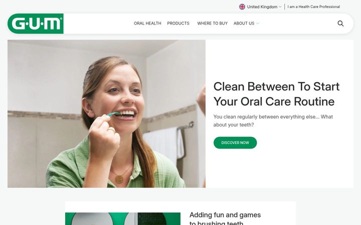 Screenshot of sunstargum.com