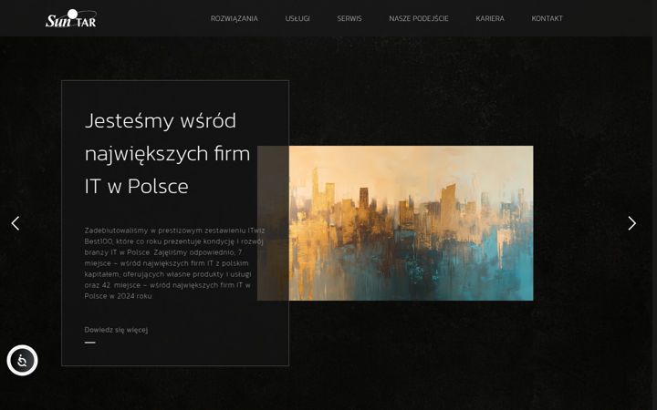 Screenshot von suntar.com.pl