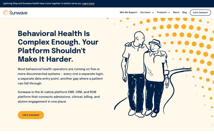 Screenshot of sunwavehealth.com