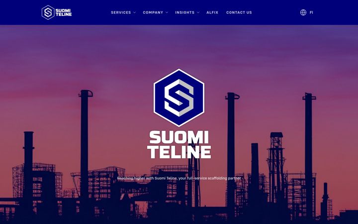 Skjermbilde av suomiteline.fi