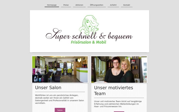 Captura de pantalla de super-schnell-und-bequem.at